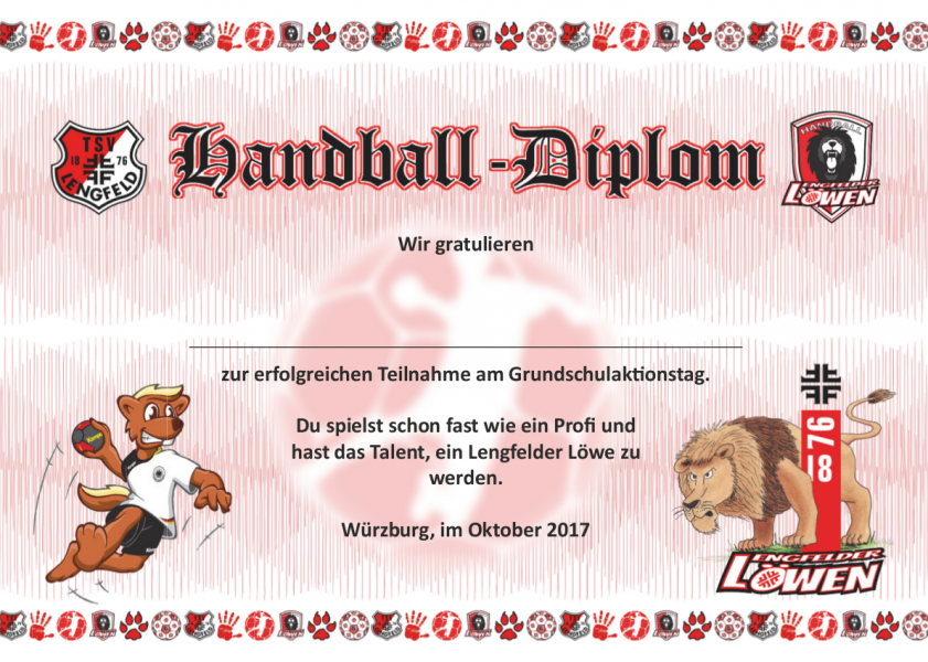 Handball-Diplom